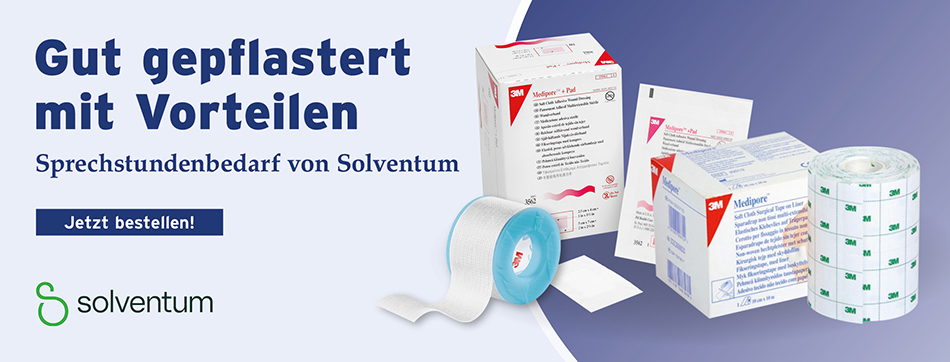 Medipore H, Medipore + PAD, 3M Silikonpflaster, solventum, verbaende